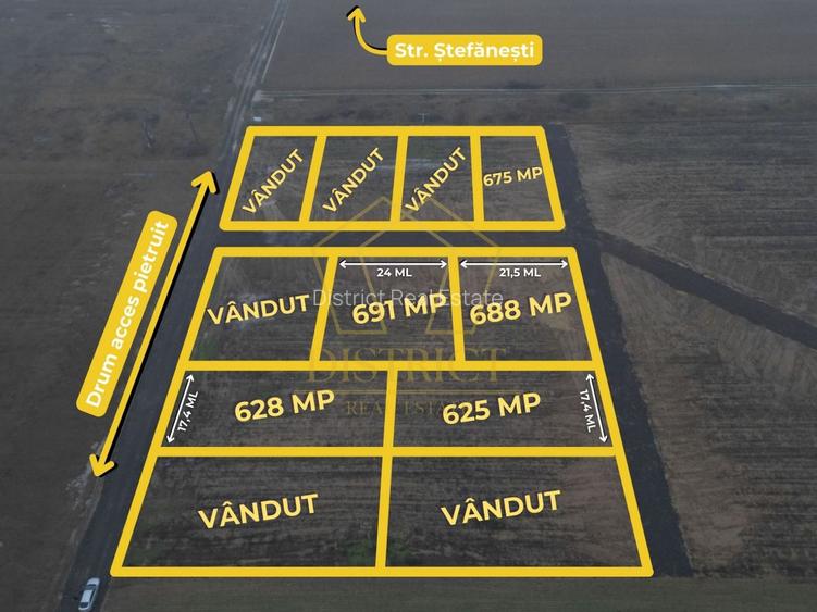 Parcele de teren duplex/individuala front 15.5-24ml | Mosnita Noua - 5