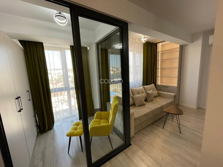 Studio Premium | Comat Towers | Living & Dormitor Delimitate - 16