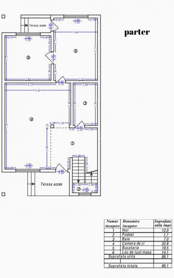 Casă S+P+E+M, 5 dormitoare, mansardă 85 mp, garaj – zona Brâncoveanu - 16