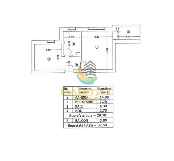N. Grigorescu Garsoniera 33 mp decom. ACTE GATA DE MUTARE - 2