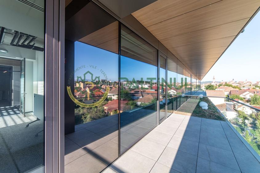 Spațiu de birouri  727 mp clasa A++ de închiriat în Sibiu - 17