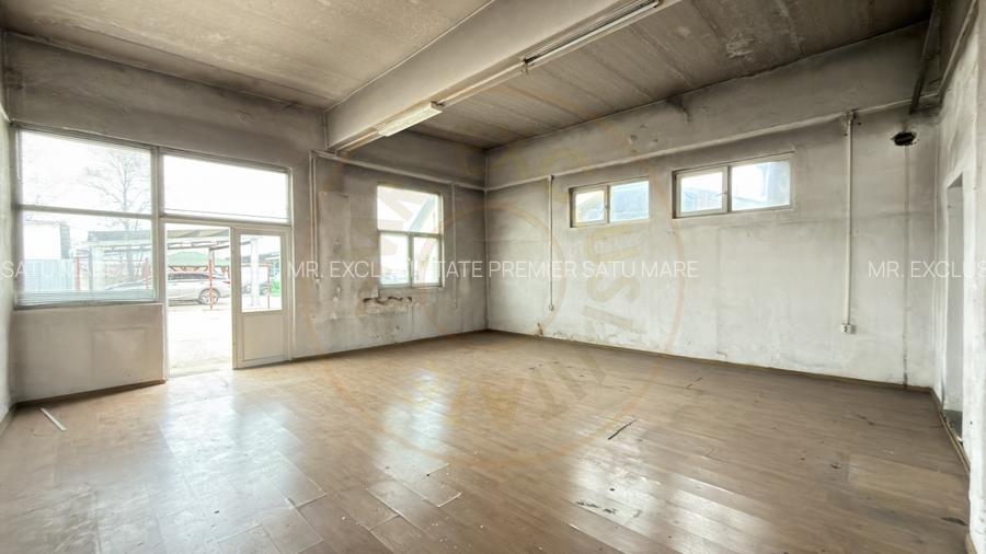 Inchiriere Cladire Productie, Depozitare 278 mp -Teren 1380 mp - Carei  - 6