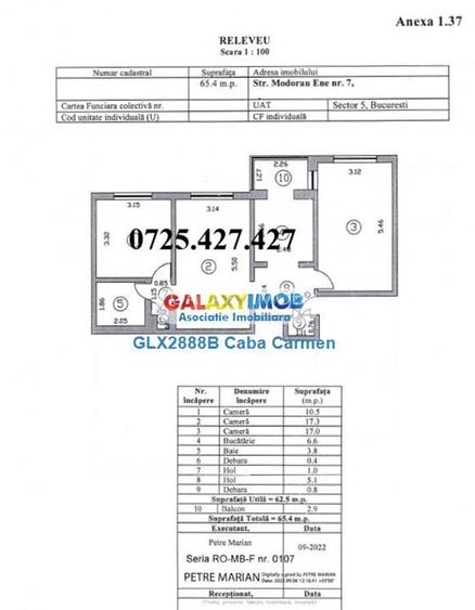 De vanzare ap. 3 cam, Strada Modoran Ene nr. 7, Piata Rahova - 16