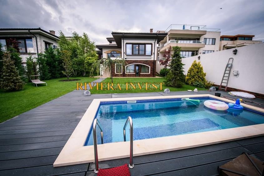Ovidiu Sud-Vila de lux cu piscină și ponton situate pe malul lacului Siutghiol - 15