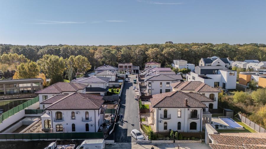 Vile finalizate,piscina, carport, fotovoltaice, proiect amenajare, finisaje lux - 12