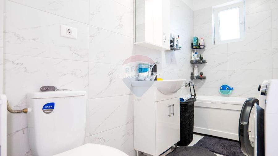 Dobroesti - vanzare apartament 2 camere mobilat complet, cu terasa - 16