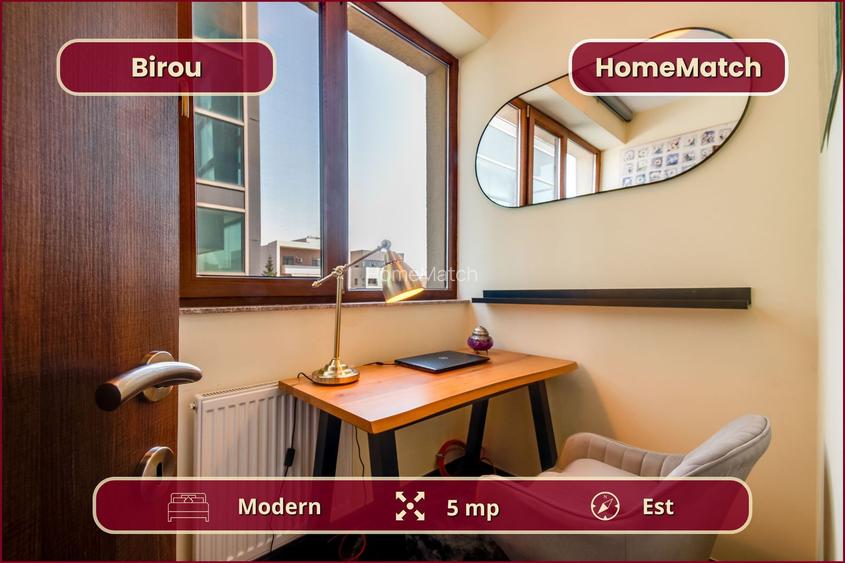 Promoroaca 7 || 3 camere || Mobilat modern || Parcare subterană - 11