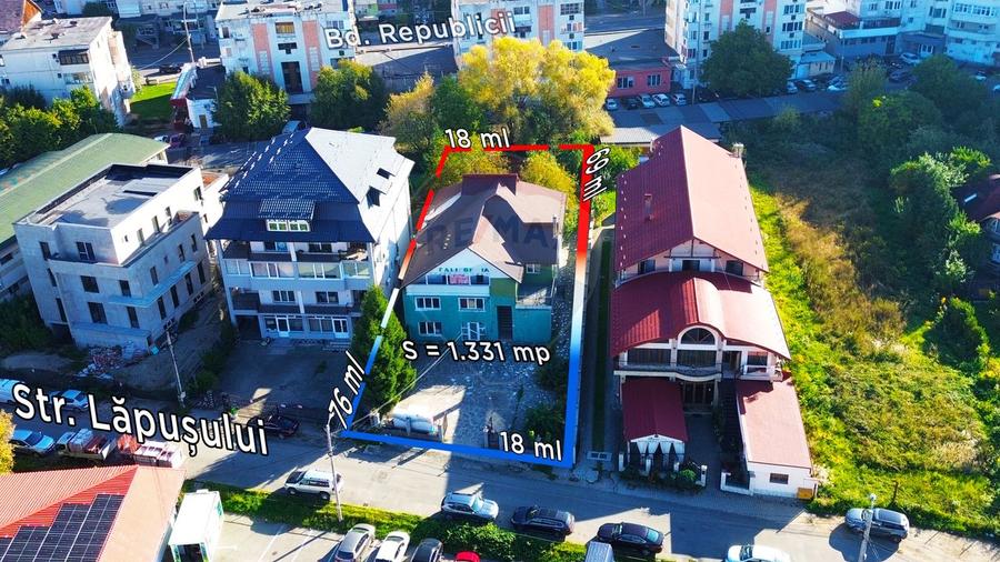 Pensiune cu 10 camere de vânzare în zona Centrala din Baia Mare