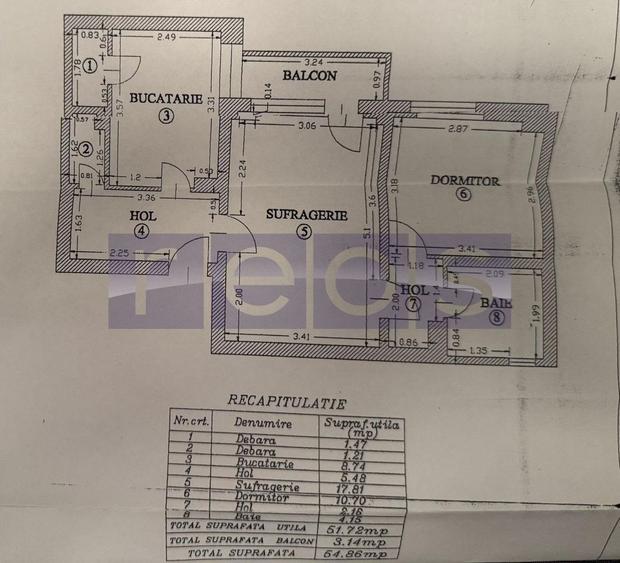 DE VANZARE 2 CAMERE BANU MANTA – APROAPE DE PIATA VICTORIEI - 1