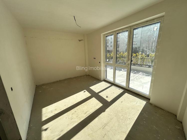 Apartament de 3 camere semifinisat, CF, 88,45 mp util, terasa 80 mp, zona Vivo - 5