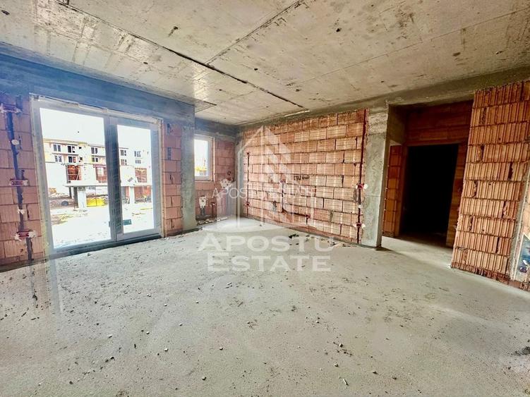 Apartament cu 2 camere, boxa 2 si 2 parcari, bucatarie inchisa, Giroc - 2