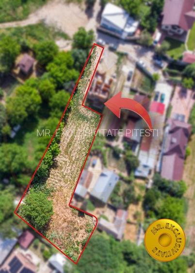 Teren intravilan Pitesti - lot de 400 mp - Comision 0 - 2