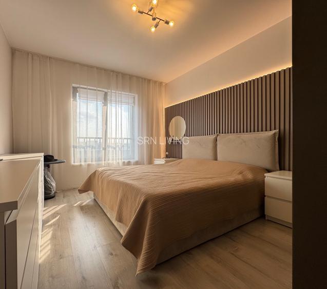 De inchiriat - Apartament 2 camere 57 mp - decomandat + loc de parcare subteran - 4