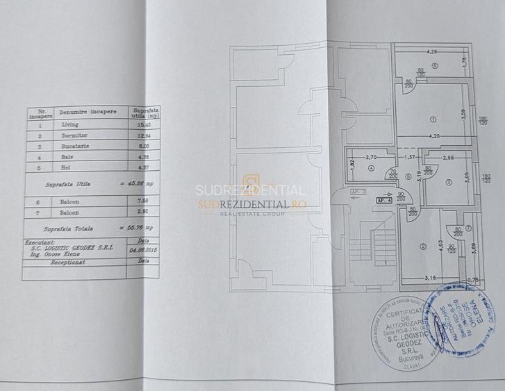 Apartament 2 camere, decomandat, loc de parcare, Drumul Fermei - 1