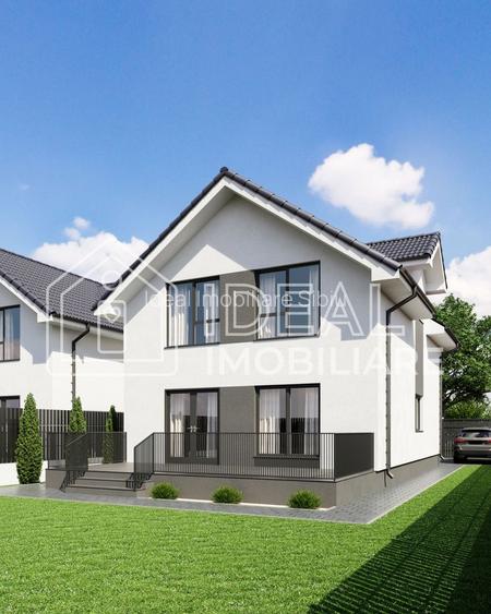 Casă individuală P + M – Șura Mare | 120 mp utili | 5 camere | Curte 262 mp - 5