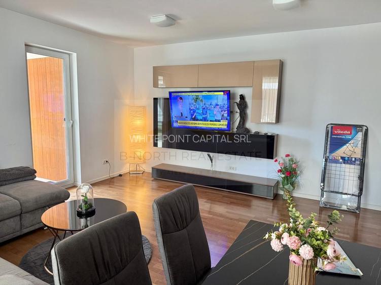 Apartament 2 camere de închiriat Pipera – Complex La Gloire | Terasă generoasă - 5