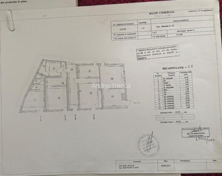 Spațiu comercial stradal de închiriat – Vad excelent, 50 mp + terasă 61 mp(opt)- - 6