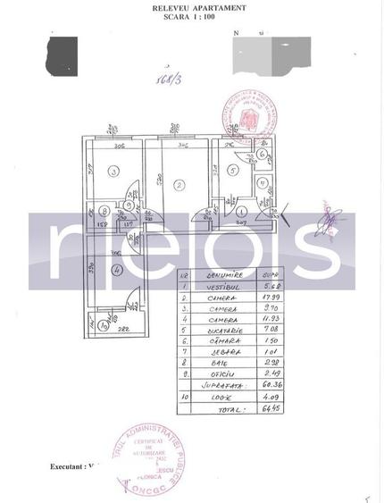 DE VANZARE 3 CAMERE 64 MP DRUMUL TABEREI | METROU - 10
