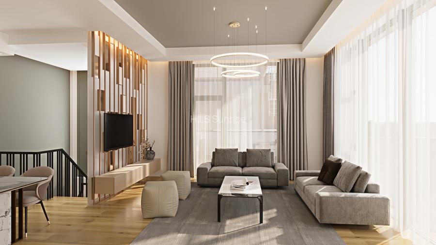 Duplex  cu terasa | Tip 2 | HILS Sunrise | Ansamblu cu Pre-certificare GREEN - 11