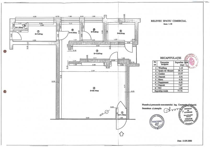 Inchiriere Spatiu Comercial Gara Obor 77 MP Vitrina 7 M - 3