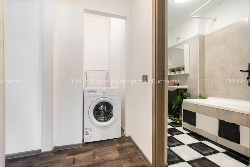 Unirii Metro/Calea Victoriei: 2 Rooms  55 m² Stylish Monochrome | AN541-11A-Et5 - 21