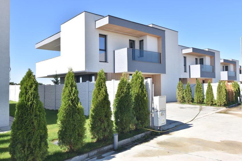 Casa / VILA ultramoderna P+E1 in Domnesti, Ilfov. Sistem fotovoltaic
