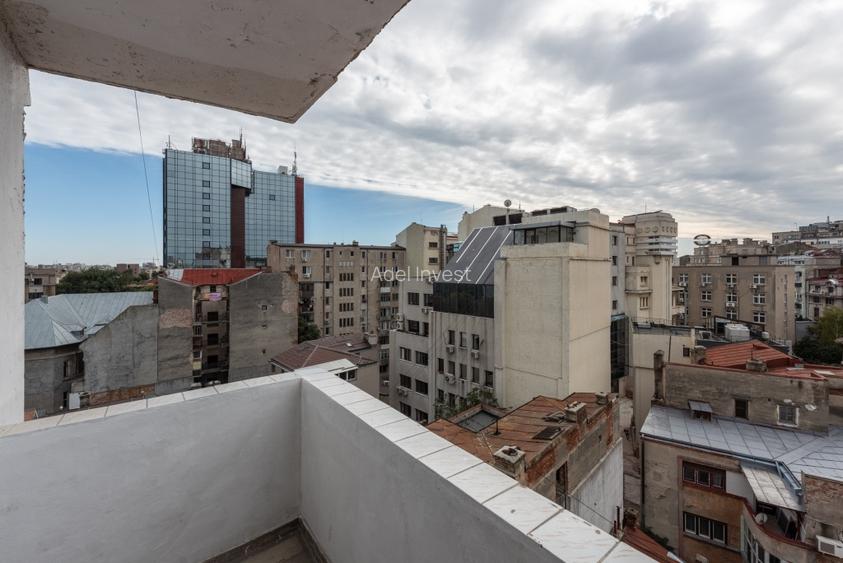 Garsonieră Armeneasca | 40mp + Balcon | Centrală proprie | Etaj 6 | - 12