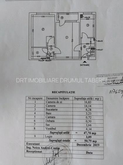 Drumul Taberei metrou Brancusi 2 camere 6/10 - 2