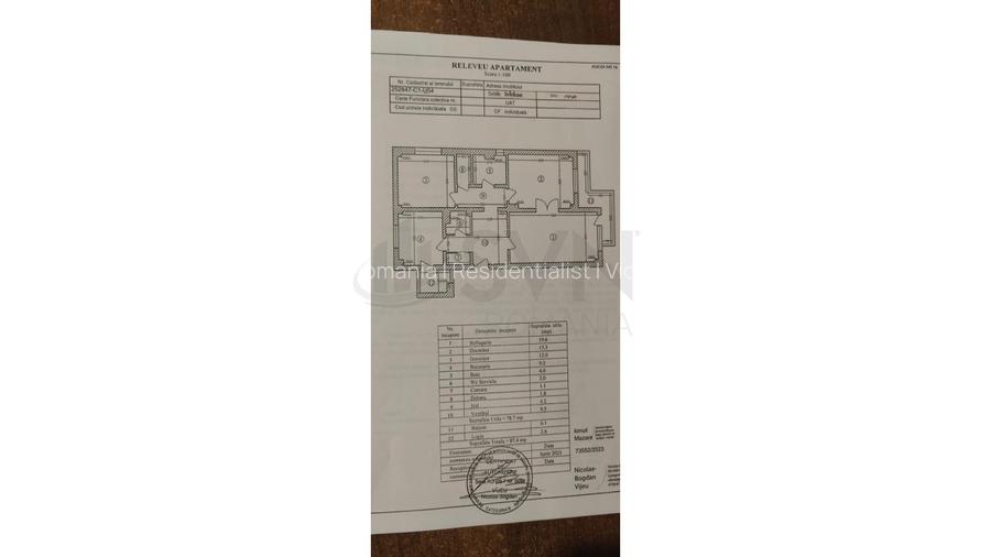 REA1028463 Apartament 3 camere I Calea Dorobantilor I De vanzare - 12