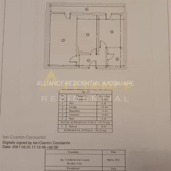 [ Biruintei Popesti Leordeni ] [ 2 camere Bloc nou ] - 8