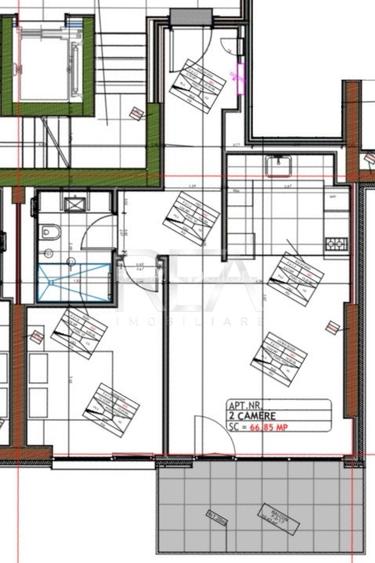 2 camere mobilat Tandem in One Lake Club - 13