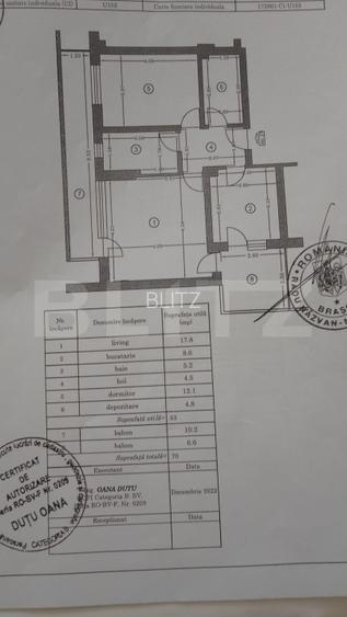 Apartament cu 2.5 camere decomandat, 70 mp, zona Noua, Brasov - 10