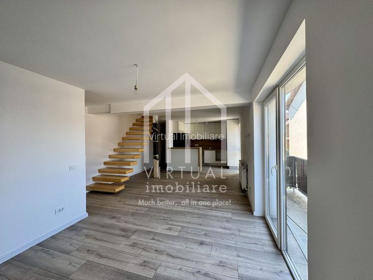 Ap tip mansarda cu 4 camere, 105mp utili + balcon, parcare, etaj 1 - 2