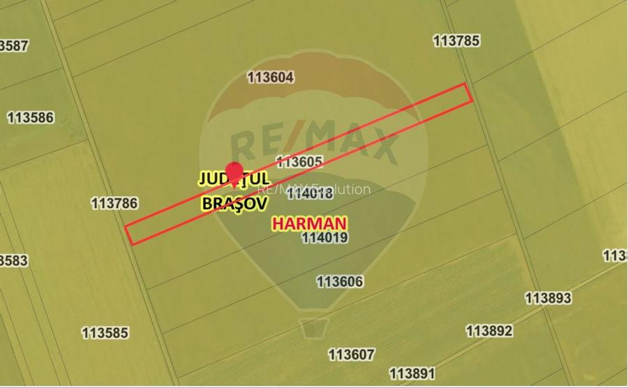 Comision 0%| Teren extravilan UAT Harman - 2