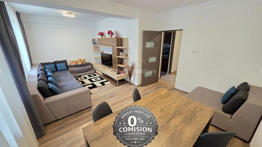 Apartament cu 3 camere, bloc NOU, mobilat și utilat, VASLUI - zona TRAIAN; - 2