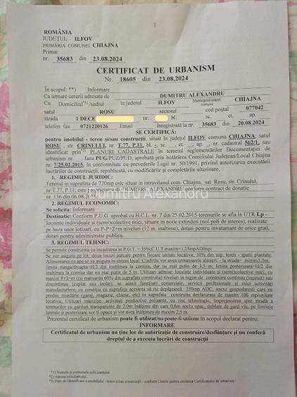 intravilan 720mp, fațadă 58m, vânzare, schimb cu garsoniere sau spațiu comercial - 5