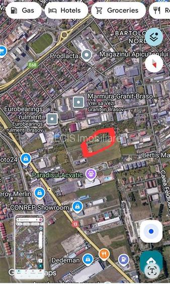 Teren cu autorizatie de constructie zona   Paradisul Acvatic comision 0 - 3