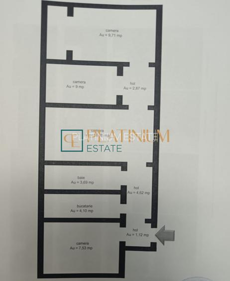 P4684 Apartament 4 camere  zona Dacia, CENTRALA PROPRIE, ETAJ 2 - 5