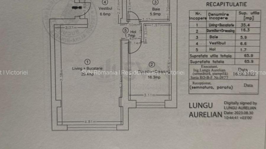 REA1025292 Apartament 2 Camere I Ivory Pipera - 12