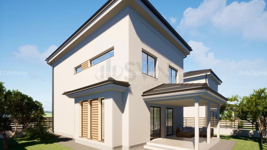 REV2004638 Vila cu mansarda de vanzare Corbeanca central - 3