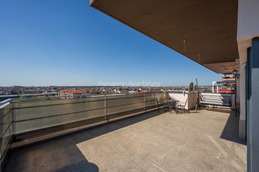 Penthouse  –3 Camere,Terasă Mare,2 Nivele,Terra Residence, Voluntari-Comision 0% - 37