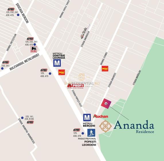 Apartament decomandat cu 2 camere, parcare subterana, Metrou Berceni - 24