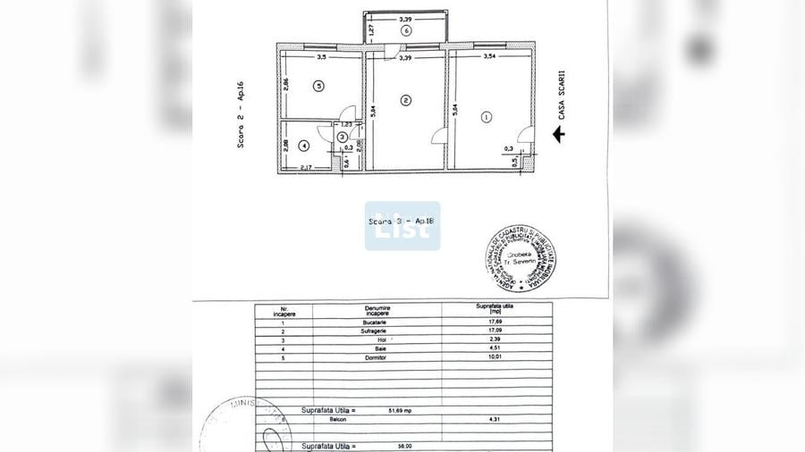 Apartament 2 camere, centrala pe gaz - 8