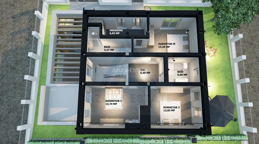 Casa individuala executie premium 129 mp utili teren 365 mp Cisnadie - 4