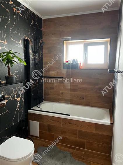 Penthouse 3 camere 2 bai parcare mobilat complet Turnisor Sibiu - 16