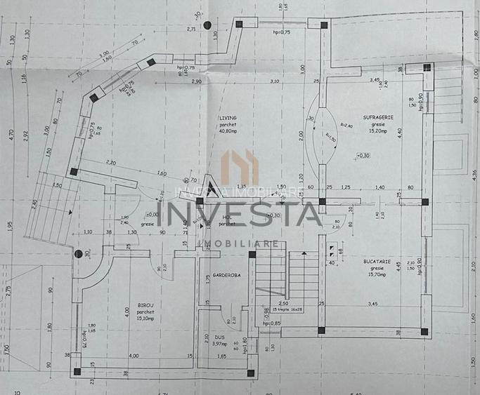Casa individuala cu 7 camere, 260 mp, teren 900 mp, front 19m, Europa - 2