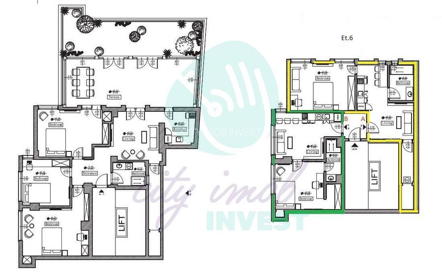 Duplex Universitate | Terasă panoramică 92 mp | Investiție activă - 5