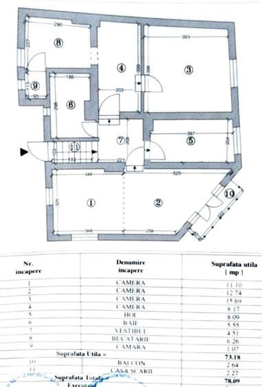 Apartament Duplex 4 camere 140mp  in Vila  P+1 Calea Dudesti Pta Alba Iulia - 1