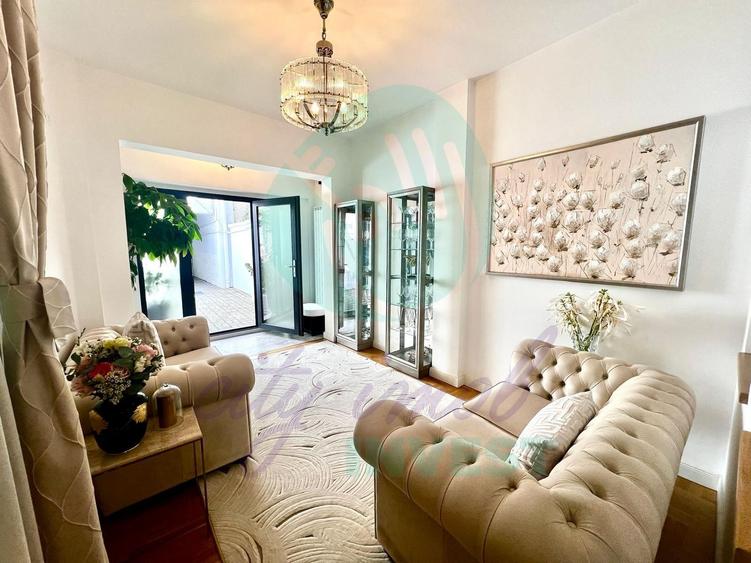 Duplex langă Cișmigiu | Curte cu atmosferă mediteraneană | Finisaje premium