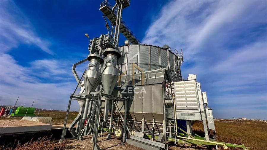 Siloz cu 3000tone capacitate (+3000t pista) | 2 ha teren - 5